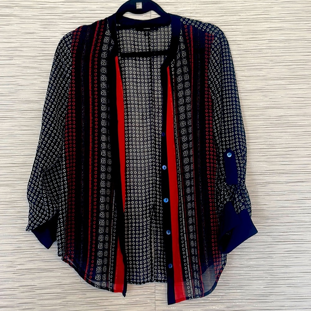 Sanctuary Printed Blouse